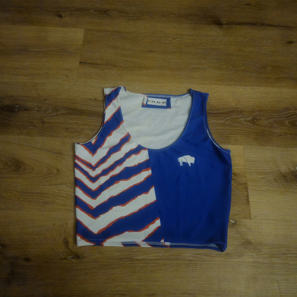 Buffalo Bills Crop Tank Top